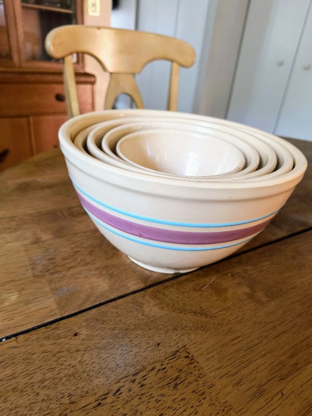Watt Ovenware Vintage Nesting Bowls